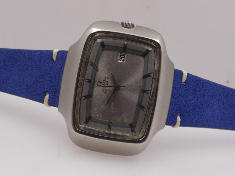 Omega Genève TV Screen Jumbo 45mm Automatico 166.0123 ANNO 1973 Acciaio - immagine 5