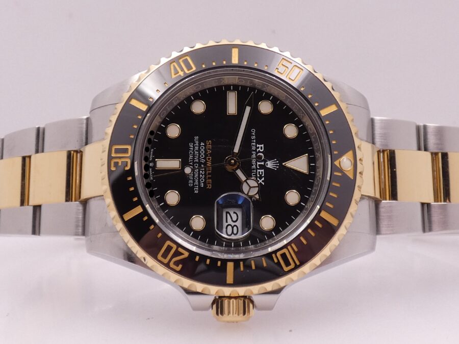 Rolex Sea-Dweller 126603 43mm Acciaio & Oro 18Kt Automatico Ceramic Bezel Chromalight With BOX Anno 2020 - immagine 5