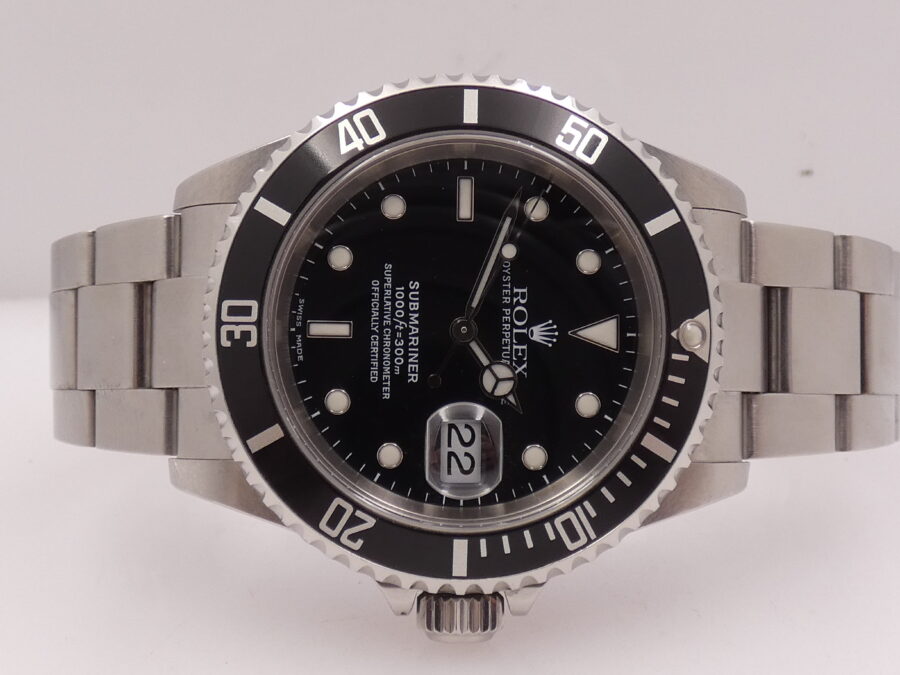 Rolex Submariner Date 16610T No Holes BOX&PAPERS Anno 2004 Automatico Acciaio - immagine 5