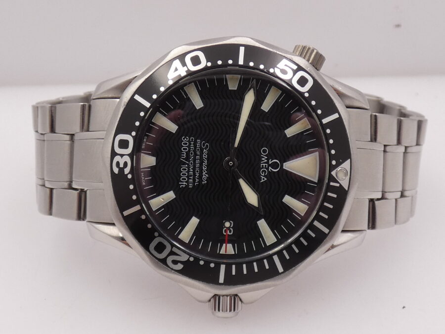 Omega Seamaster Diver 300 M Professional 168.1640 41mm BOX&PAPERS Anno 2006 Automatico Acciaio - immagine 5