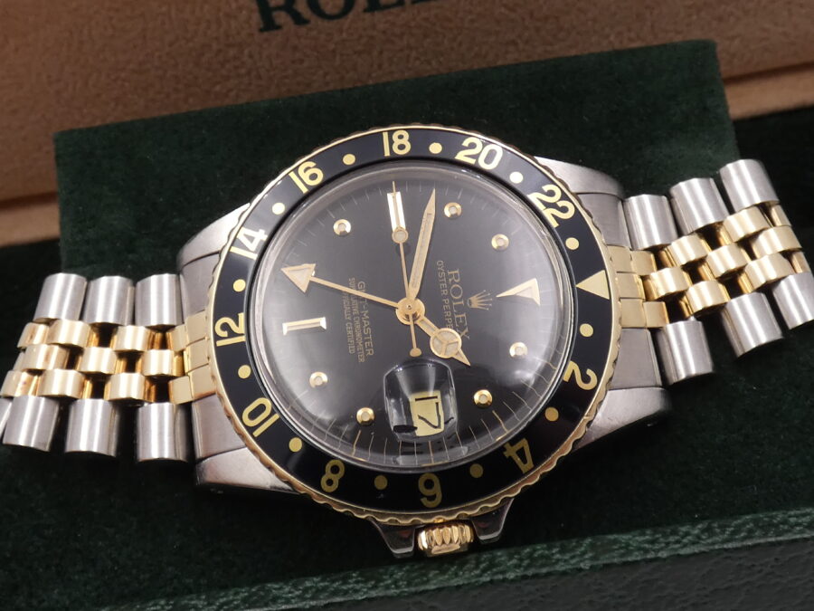 Rolex GMT-Master 16753 Nipple Dial Acciaio&Oro 18Kt Anno 1980 Automatico - immagine 5