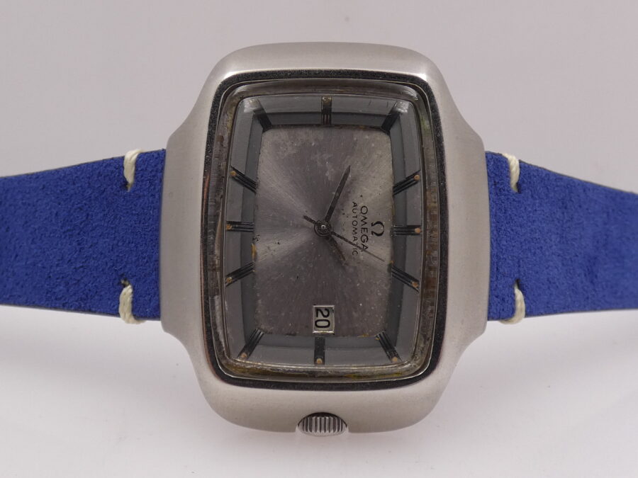 Omega Genève TV Screen Jumbo 45mm Automatico 166.0123 ANNO 1973 Acciaio - immagine 6