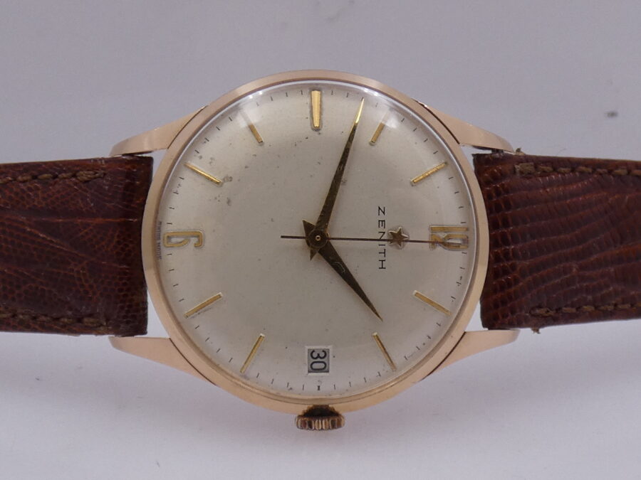 Zenith Stellina Date Oro Rosa 18Kt ANNI '60s Carica Manuale Calibro 2522 - immagine 7