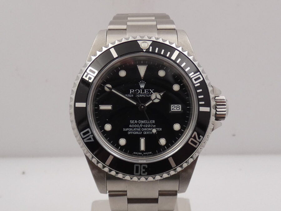 Rolex Sea-Dweller 4000 16600 NO HOLES BOX&PAPERS Garanzia Italia Anno 2005 Automatico Acciaio - immagine 6