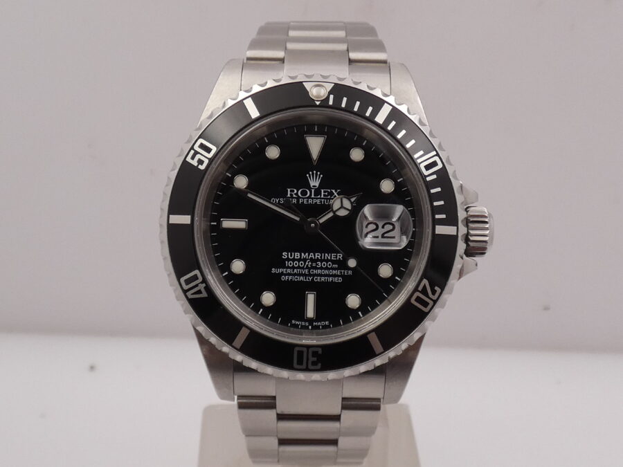 Rolex Submariner Date 16610T No Holes BOX&PAPERS Anno 2004 Automatico Acciaio - immagine 6