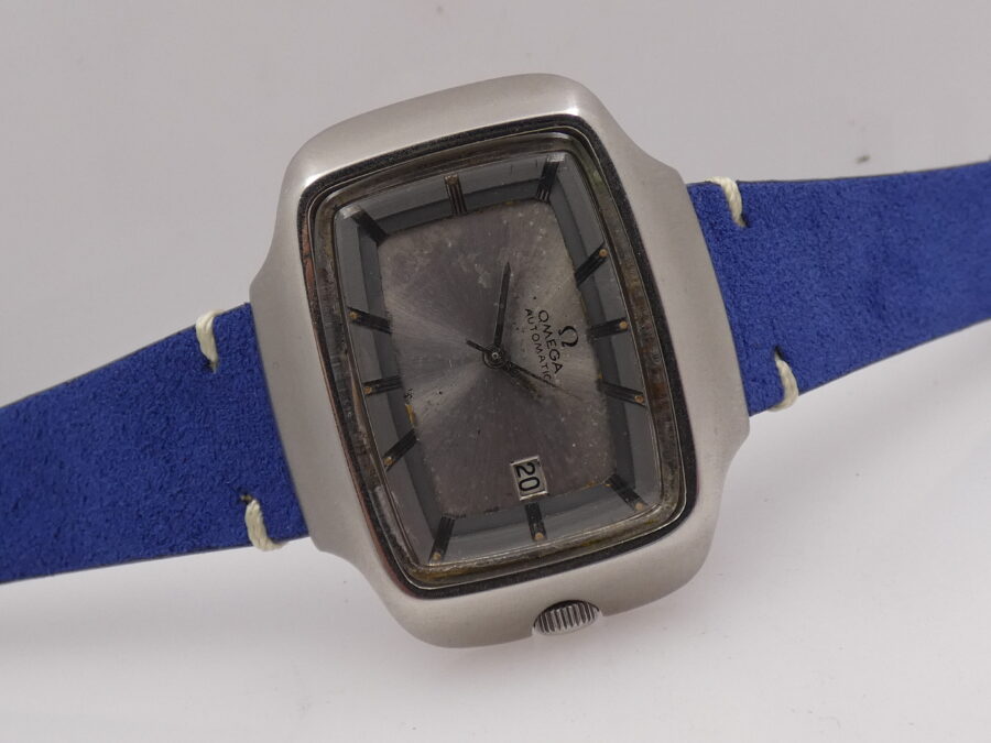 Omega Genève TV Screen Jumbo 45mm Automatico 166.0123 ANNO 1973 Acciaio - immagine 7