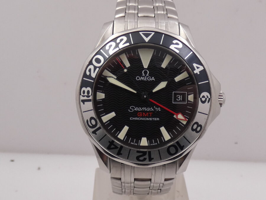 Omega Seamaster 300 GMT 50th Anniversary 2534.50 Acciaio Automatic Chronometer ANNO 2006 With BOX - immagine 7