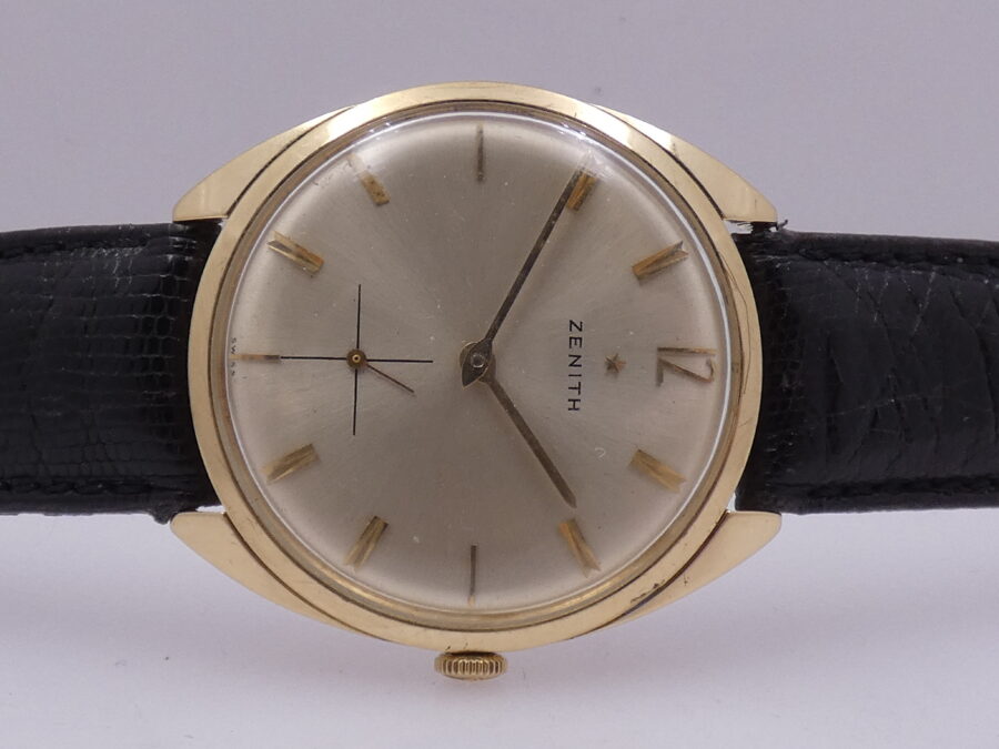 Zenith Stellina Oro 18Kt ANNI'50 Carica Manuale Cal. 40T Vintage Watch - immagine 6