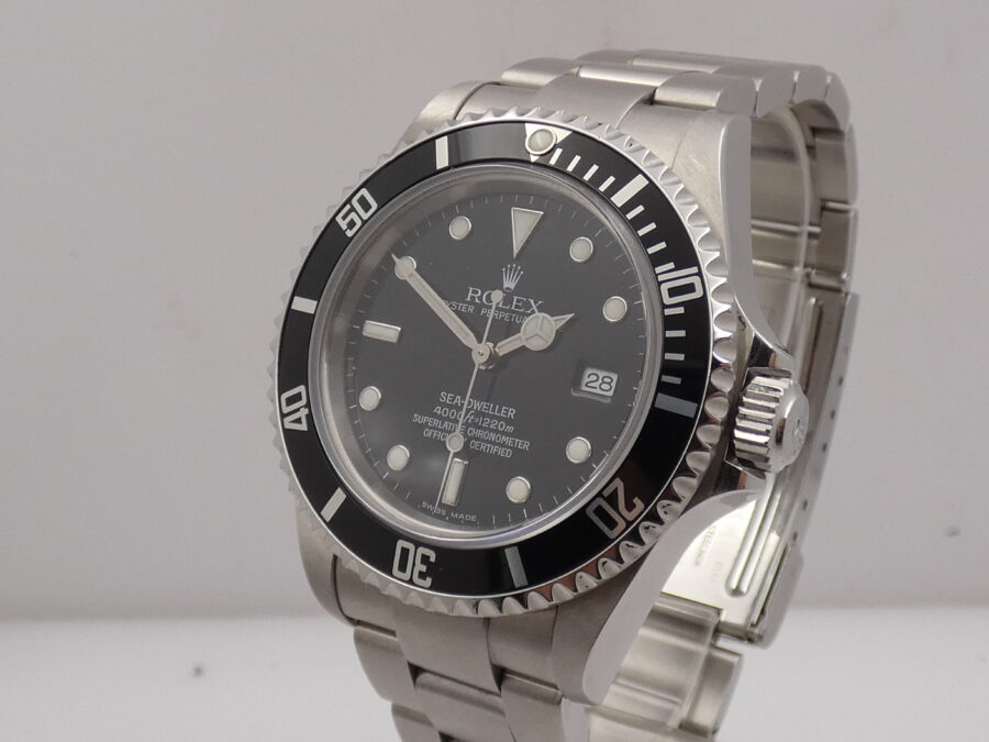 Rolex Sea-Dweller 4000 16600 NO HOLES BOX&PAPERS Garanzia Italia Anno 2005 Automatico Acciaio - immagine 7