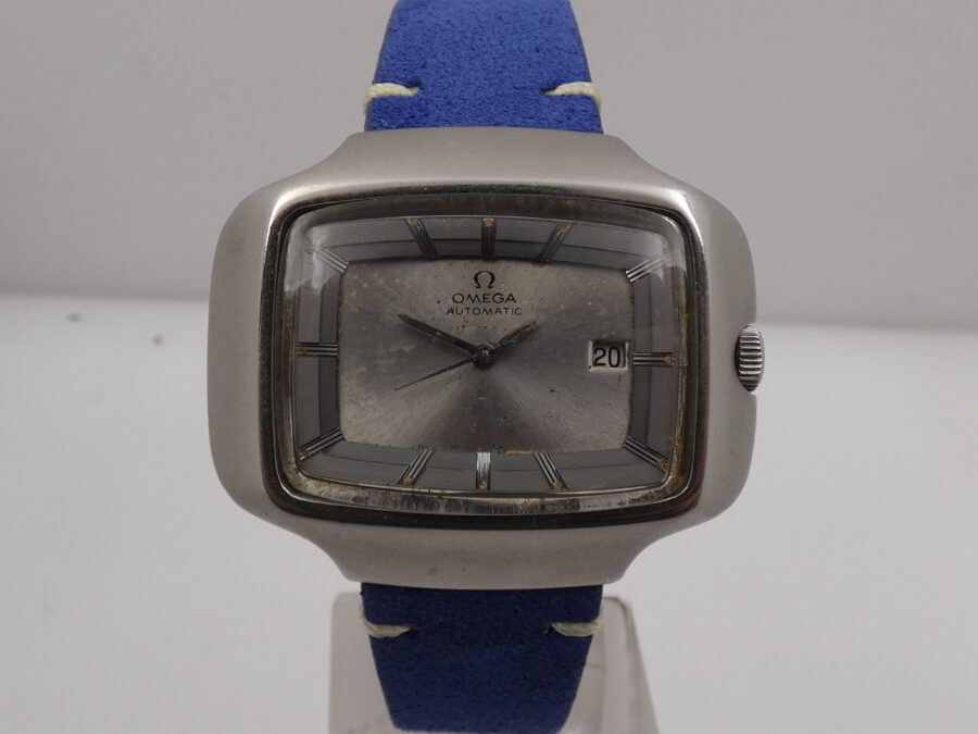 Omega Genève TV Screen Jumbo 45mm Automatico 166.0123 ANNO 1973 Acciaio - immagine 8