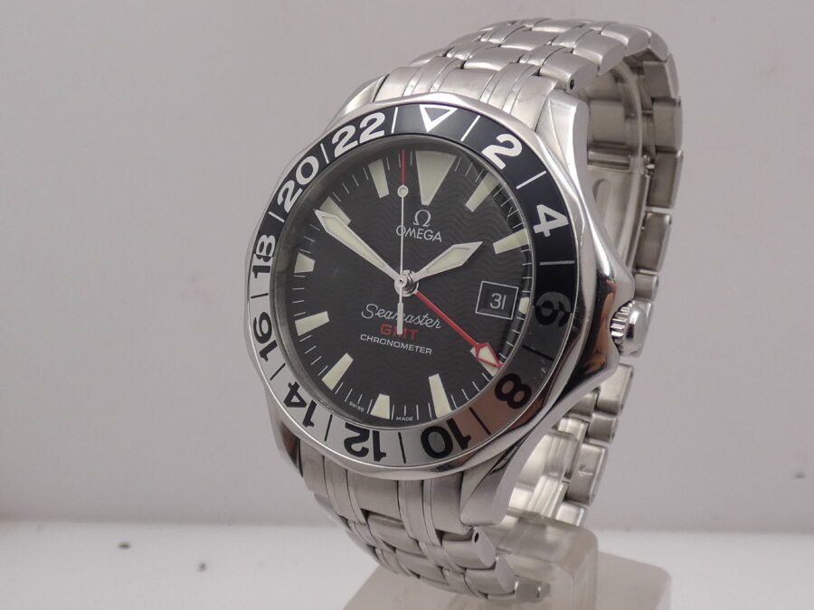 Omega Seamaster 300 GMT 50th Anniversary 2534.50 Acciaio Automatic Chronometer ANNO 2006 With BOX - immagine 8