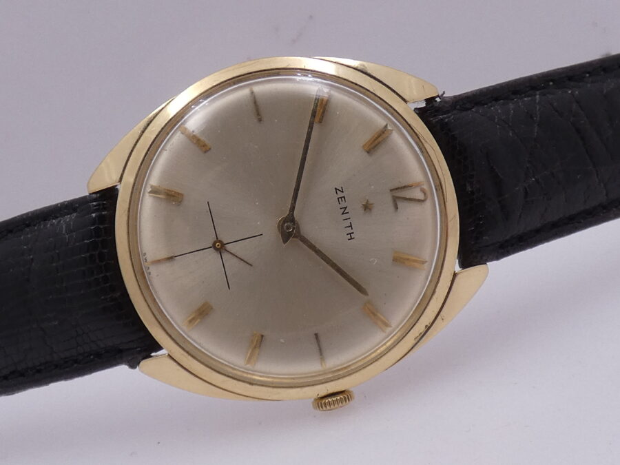 Zenith Stellina Oro 18Kt ANNI'50 Carica Manuale Cal. 40T Vintage Watch - immagine 7