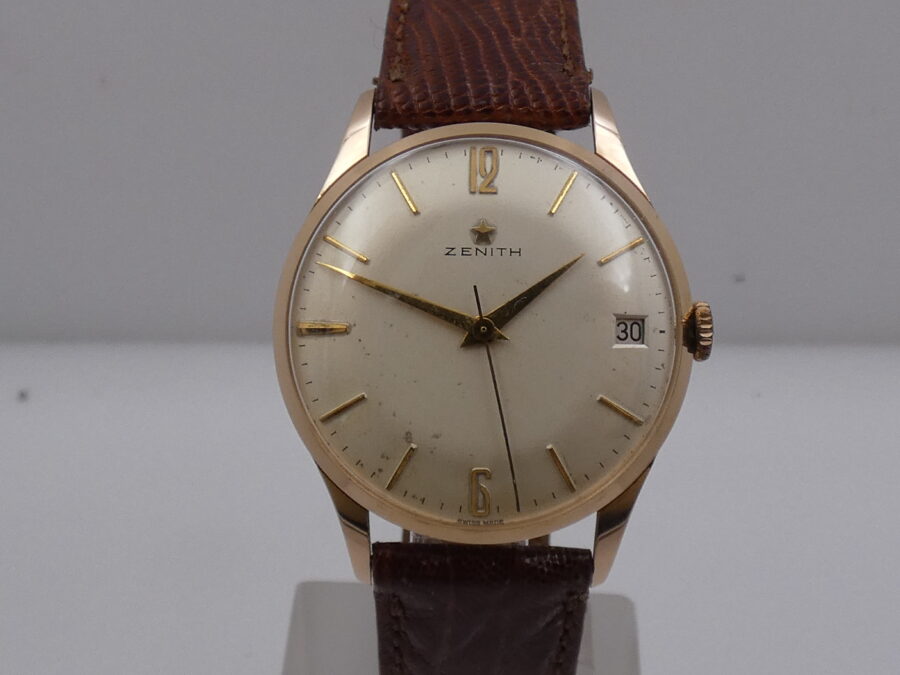 Zenith Stellina Date Oro Rosa 18Kt ANNI '60s Carica Manuale Calibro 2522 - immagine 9