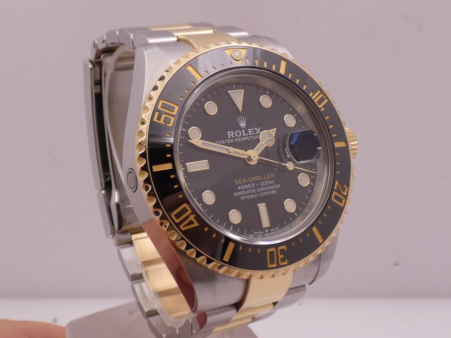 Rolex Sea-Dweller 126603 43mm Acciaio & Oro 18Kt Automatico Ceramic Bezel Chromalight With BOX Anno 2020 - immagine 8