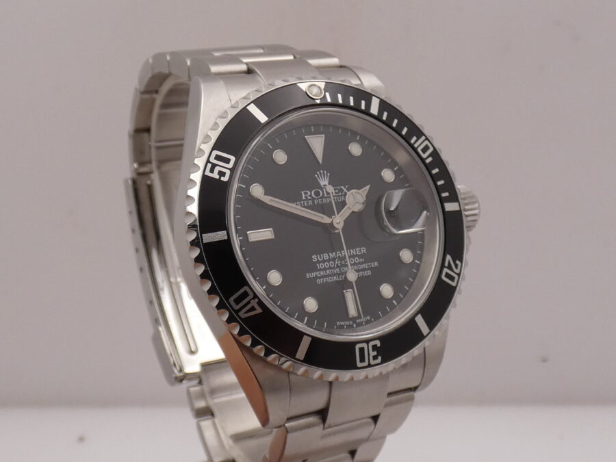 Rolex Submariner Date 16610T No Holes BOX&PAPERS Anno 2004 Automatico Acciaio - immagine 8