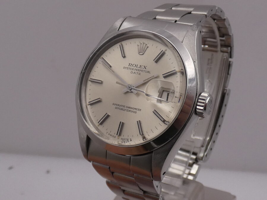 Rolex Oyster Perpetual Date 1500 Automatico Acciaio ANNO 1974 Braccialato - immagine 9