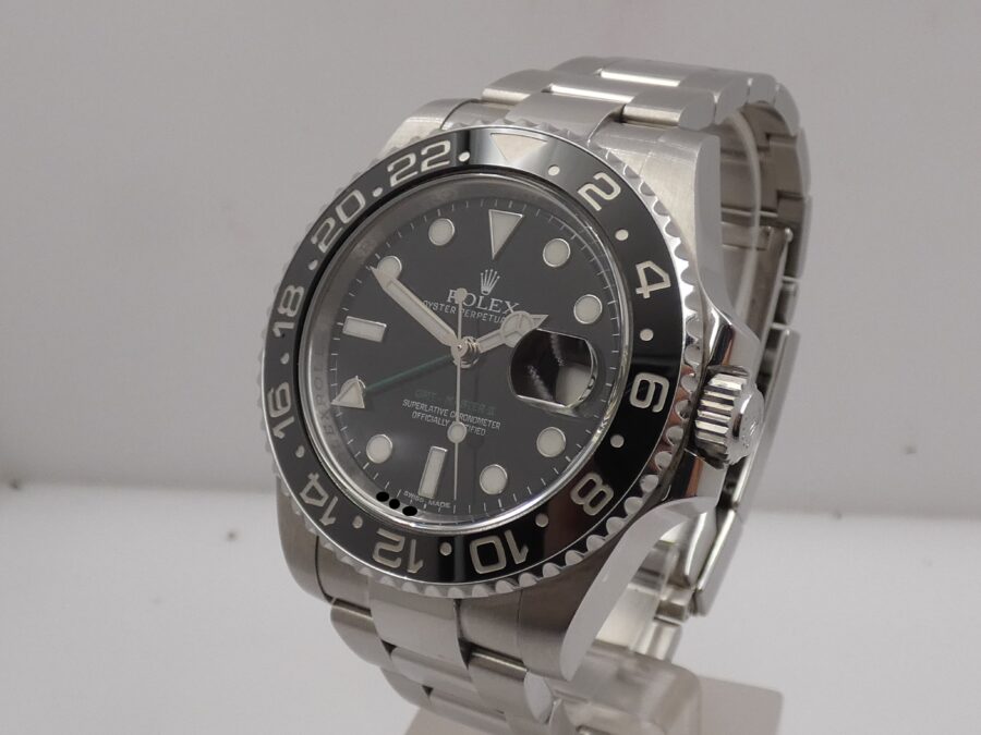 Rolex GMT-Master II 116710LN Chromalight BOX&PAPERS Random Lunetta Ceramica Anno 2013 TOP CONDITION - immagine 9