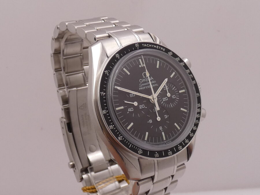 Omega Speedmaster Professional Moonwatch Chronograph Double Sapphire BOX&PAPERS Italia Year 2009 TOP - immagine 8