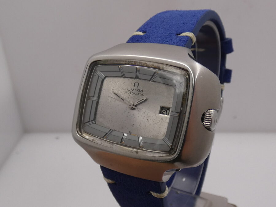 Omega Genève TV Screen Jumbo 45mm Automatico 166.0123 ANNO 1973 Acciaio - immagine 9