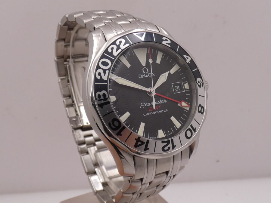 Omega Seamaster 300 GMT 50th Anniversary 2534.50 Acciaio Automatic Chronometer ANNO 2006 With BOX - immagine 9