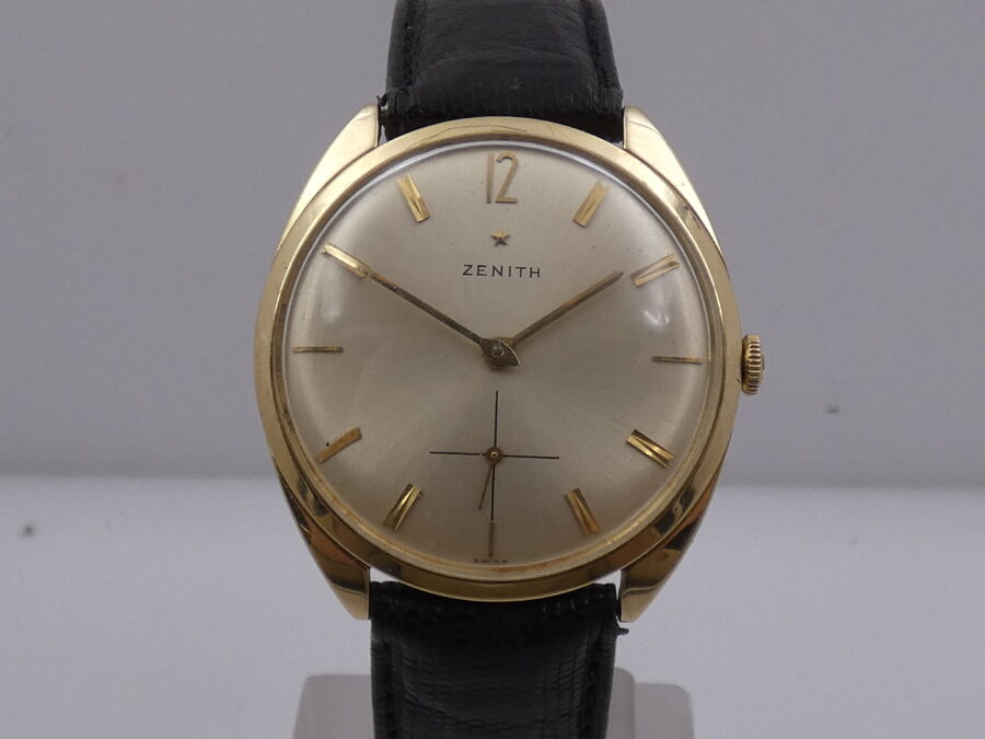 Zenith Stellina Oro 18Kt ANNI'50 Carica Manuale Cal. 40T Vintage Watch - immagine 8