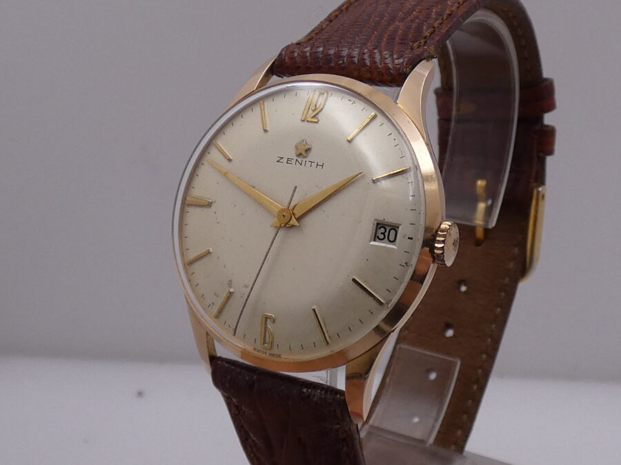 Zenith Stellina Date Oro Rosa 18Kt ANNI '60s Carica Manuale Calibro 2522 - immagine 10