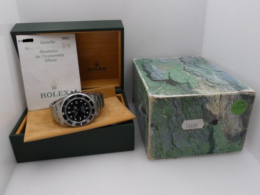 Rolex Sea-Dweller 4000 16600 NO HOLES BOX&PAPERS Garanzia Italia Anno 2005 Automatico Acciaio - immagine 9