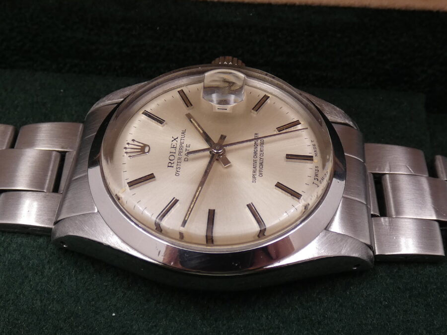 Rolex Oyster Perpetual Date 1500 Automatico Acciaio ANNO 1974 Braccialato - immagine 10