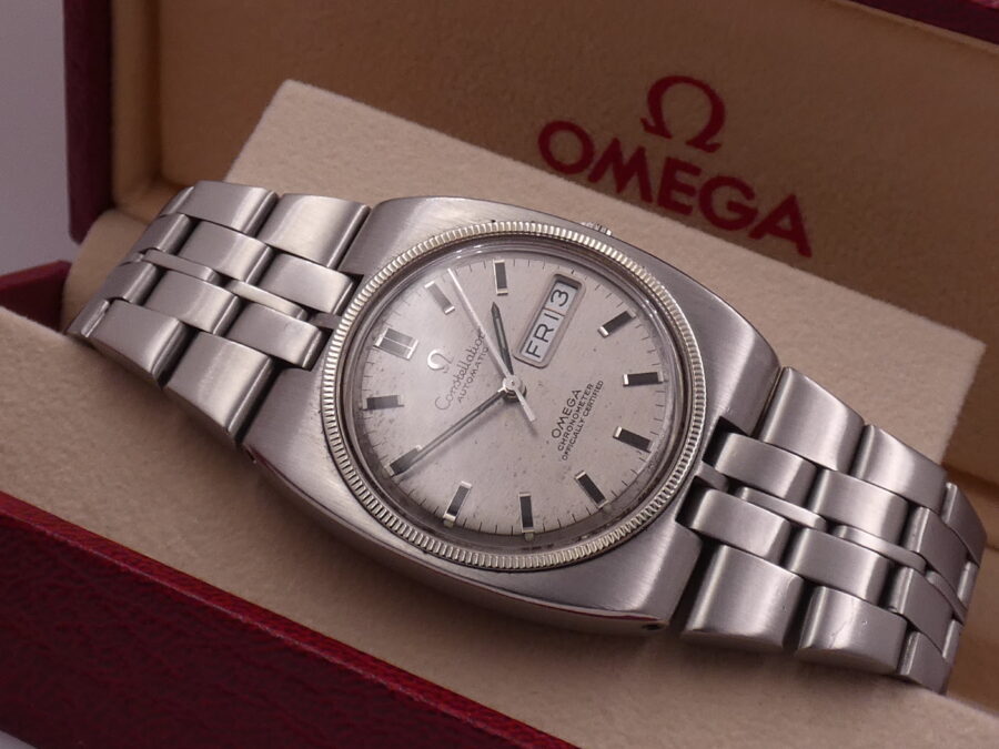 Omega Constellation Day-Date Cronometro ANNO 1970 Automatico Acciaio Braccialato - immagine 10