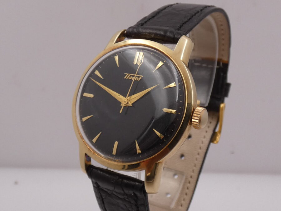 Tissot Classic Vintage ORO Massiccio 14Kt Anno 1954 Carica Manuale - immagine 10