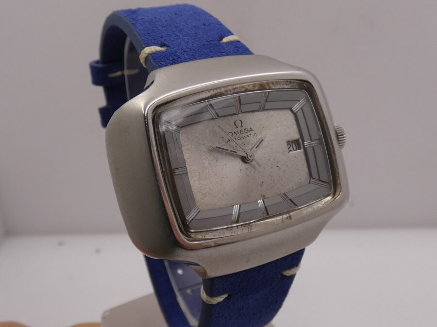 Omega Genève TV Screen Jumbo 45mm Automatico 166.0123 ANNO 1973 Acciaio - immagine 10