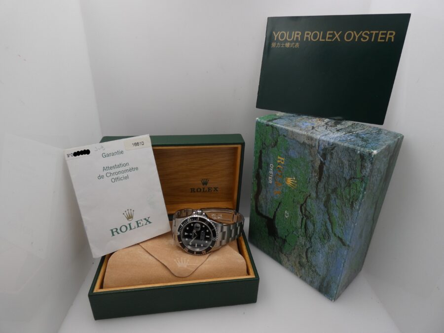 Rolex Submariner Date 16610T No Holes BOX&PAPERS Anno 2004 Automatico Acciaio - immagine 10