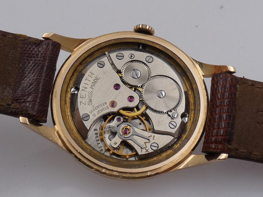 Zenith Stellina Date Oro Rosa 18Kt ANNI '60s Carica Manuale Calibro 2522 - immagine 16