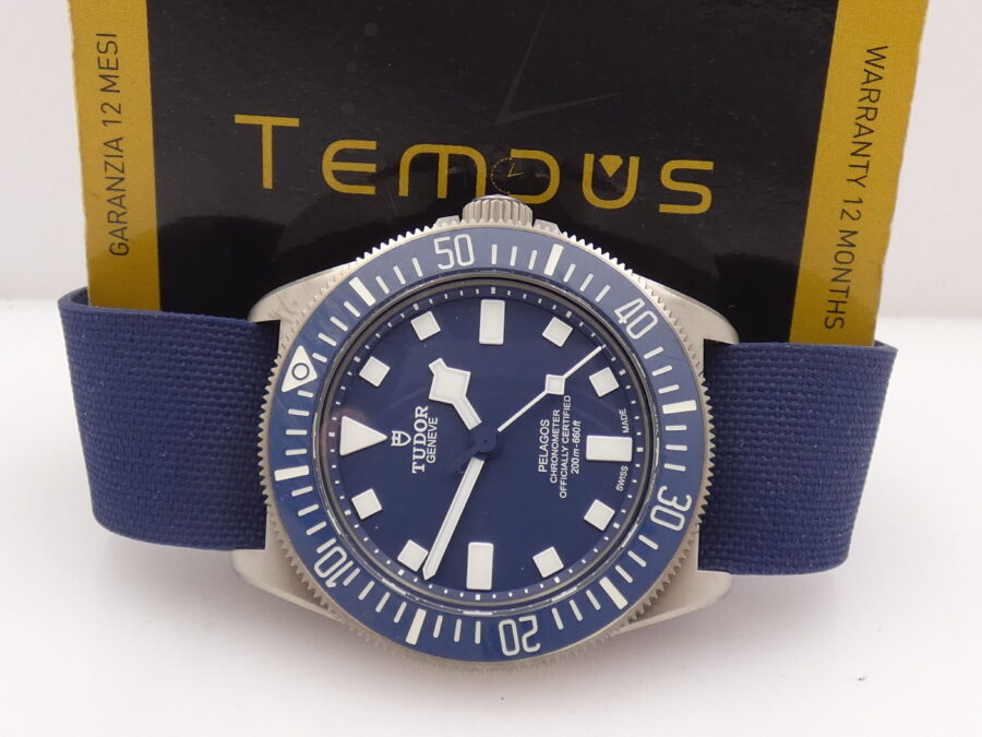 Tudor Pelagos FXD 25707 Titanium 42mm BOX&PAPERS March 2022 Automatic Chronomater TOP Condition - immagine 2