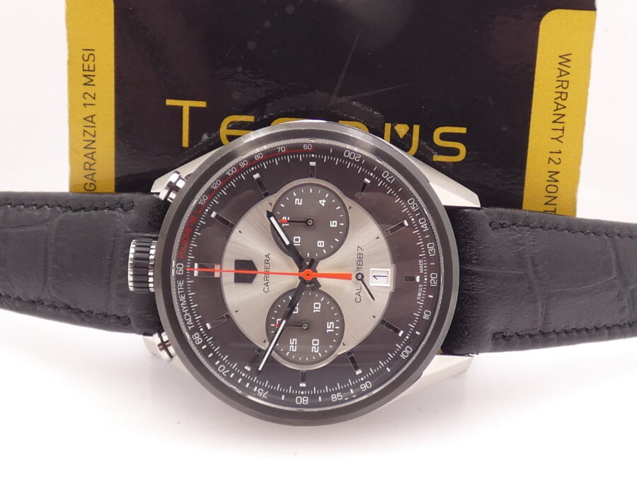 TAG Heuer Cronografo Jack Heuer 50°Anniversario 45mm CAR2C11-0 With PAPERS Anno 2013 Automatico - immagine 2