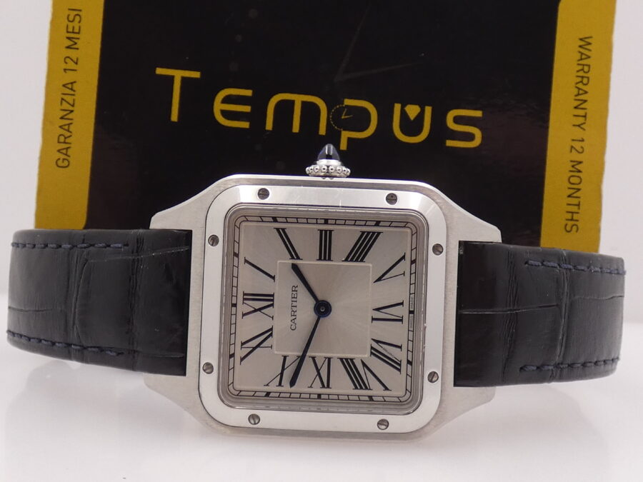 Cartier Santos Dumont Extra Plat 4240 ANNI 2000's Acciaio - immagine 2