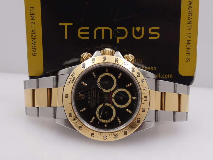 Rolex Daytona Cosmograph Floating Dial 6 Inverted Serie L ANNO 1989 Acciaio & Oro 18Kt - immagine 2