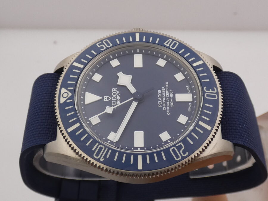 Tudor Pelagos FXD 25707 Titanium 42mm BOX&PAPERS March 2022 Automatic Chronomater TOP Condition