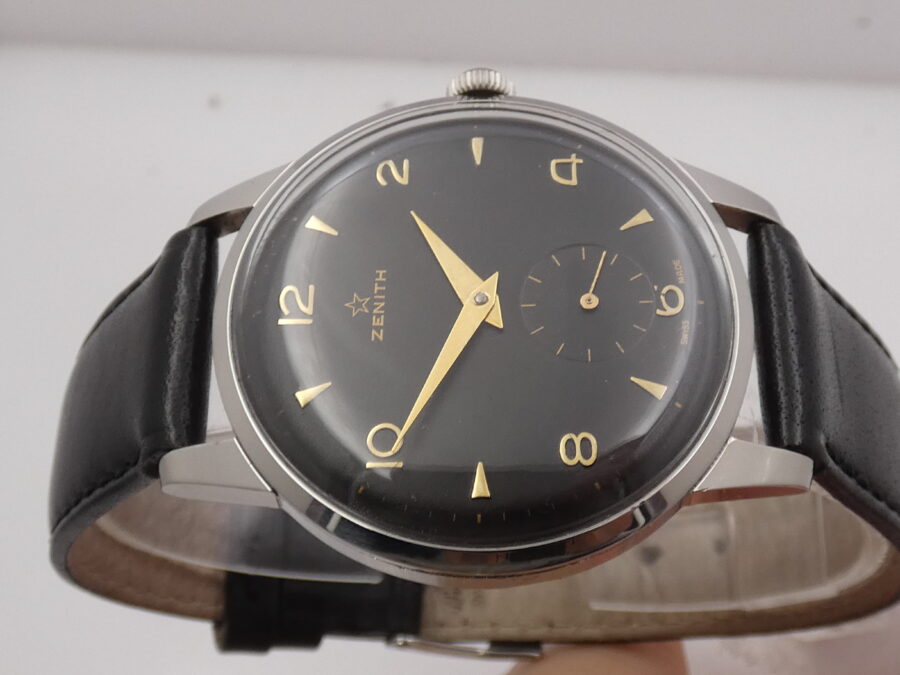 Zenith Stellina Sporto Oversize 37mm ANNO 1957 Gilt Dial Carica Manuale Calibro Zenith 40