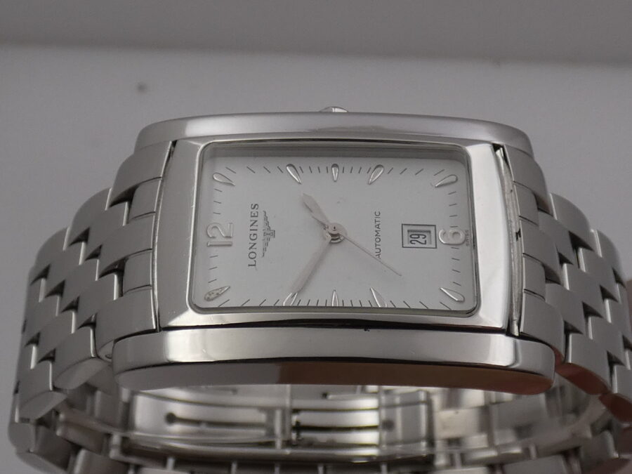 Longines DolceVita Carrè L5.657.4 Automatic Date ANNI '90 Acciaio Braccialato