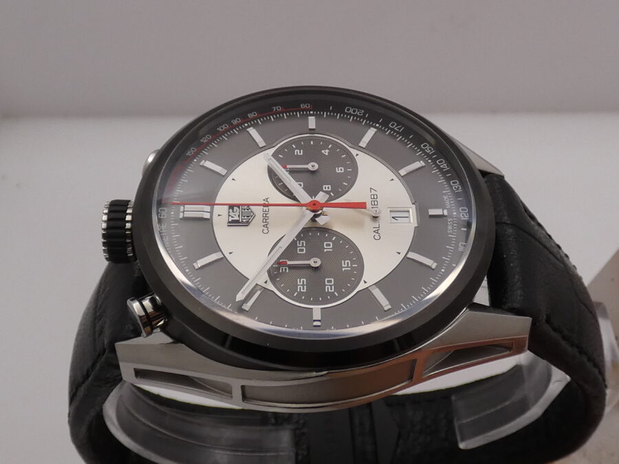 TAG Heuer Cronografo Jack Heuer 50°Anniversario 45mm CAR2C11-0 With PAPERS Anno 2013 Automatico