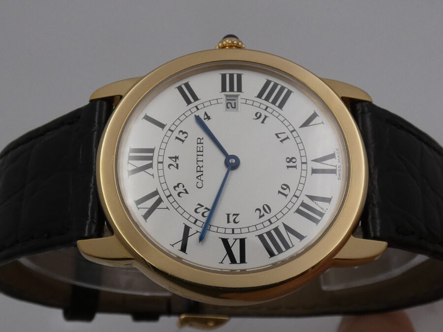 Cartier Ronde Solo de Cartier 2988 Acciaio & Oro 18Kt ANNI 2000's