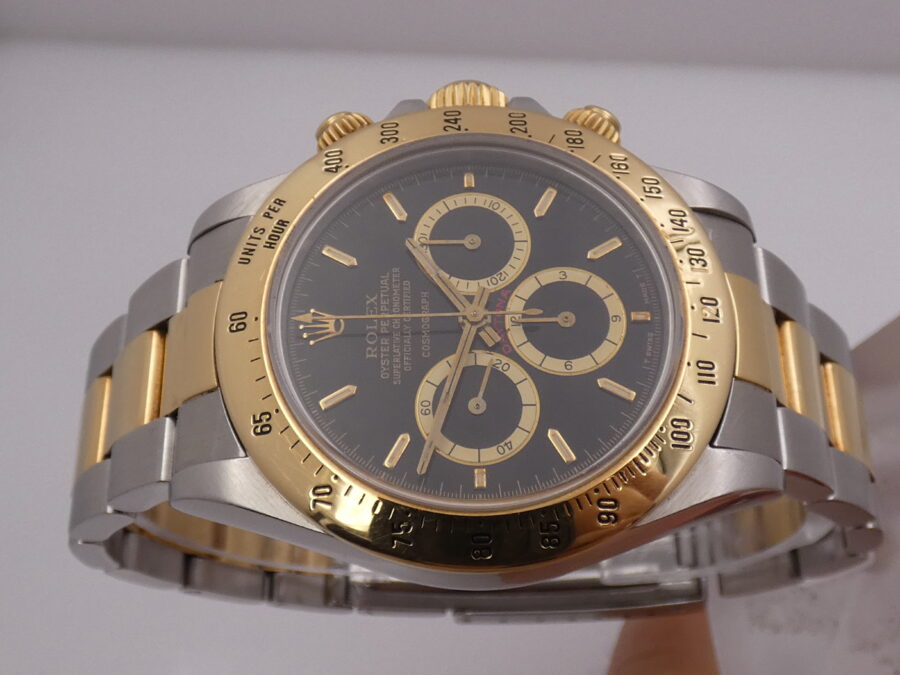 Rolex Daytona Cosmograph Floating Dial 6 Inverted Serie L ANNO 1989 Acciaio & Oro 18Kt