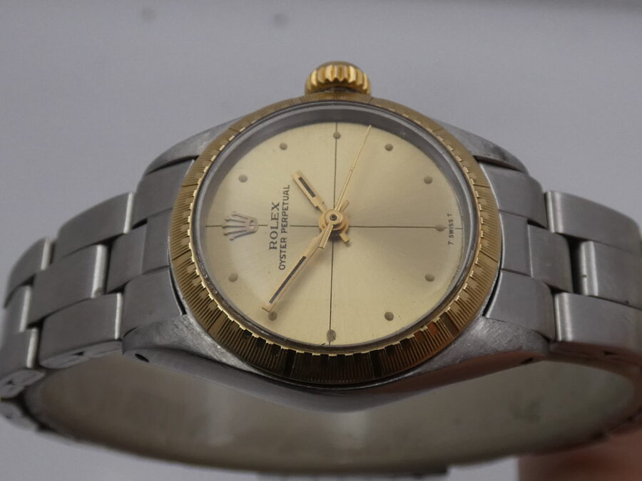 Rolex Oyster Perpetual Lady 6804 ZEPHYR Oro 18Kt ANNO 1969 Automatico Acciaio