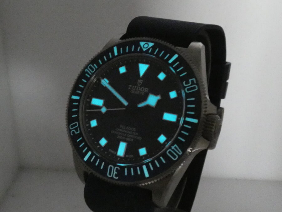 Tudor Pelagos FXD 25707 Titanium 42mm BOX&PAPERS March 2022 Automatic Chronomater TOP Condition - immagine 10