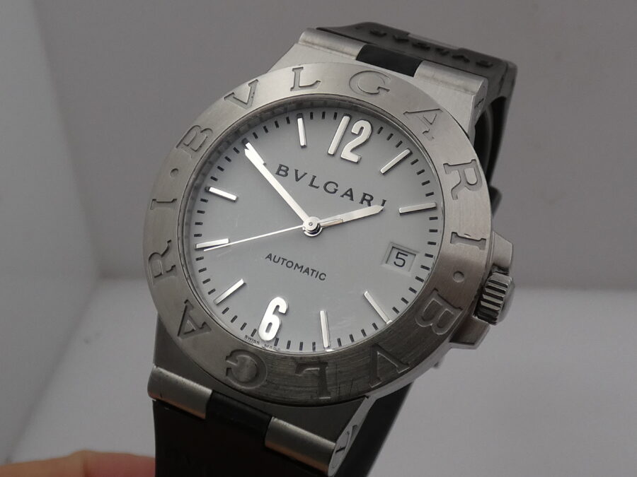 Bulgari Diagono LCV 38 S 38mm Automatico Acciaio Anni 2000's - immagine 11