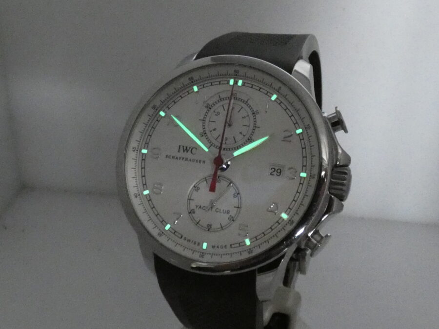 Cronografo IWC Portuguese Yacht Club 45mm IW390211 Automatico ANNO 2014 Acciaio - immagine 11