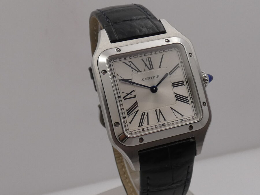 Cartier Santos Dumont Extra Plat 4240 ANNI 2000's Acciaio - immagine 11