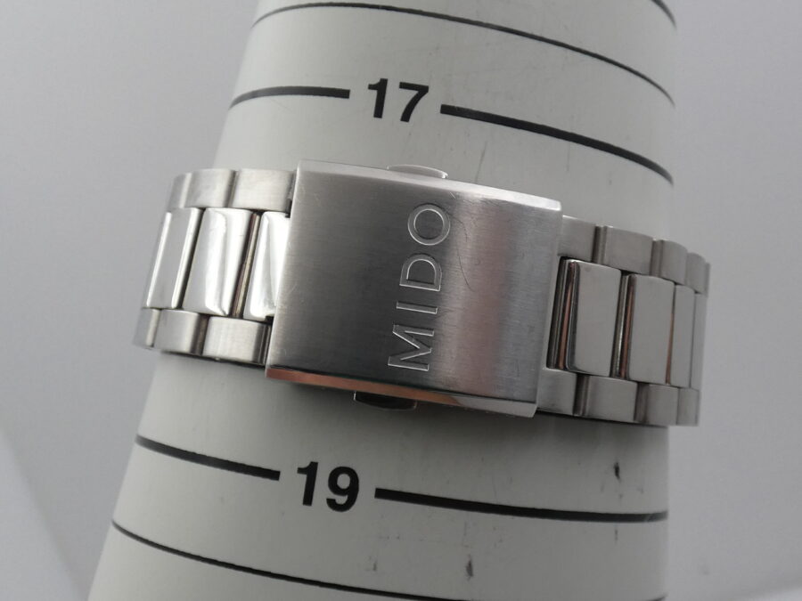 Mido Belluna GMT 24 Hours 40mm Automatico ANNI '2000 Acciaio Braccialato - immagine 12