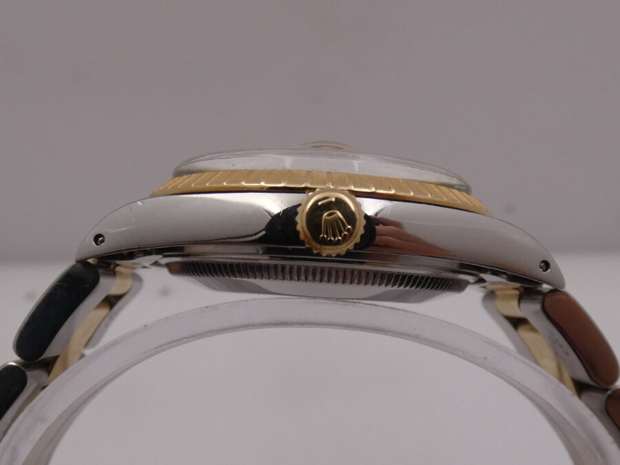 Rolex Oyster Perpetual Date 15053 Acciaio & Oro 18 Kt ANNO 1986 Automatico - immagine 14